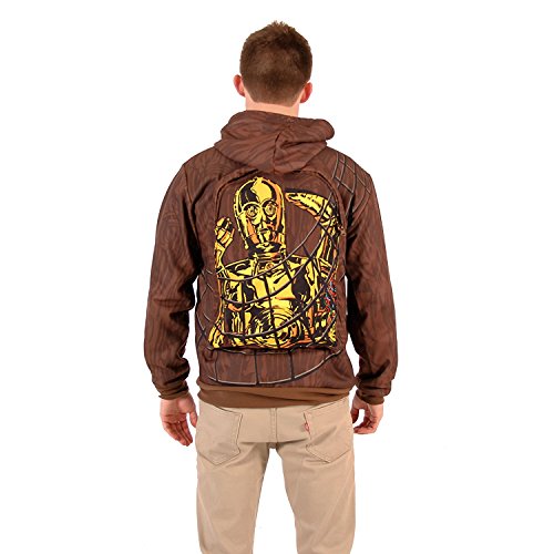 STAR WARS Chewbacca & Threepio Fleece Zip Hoodie and Backpack3