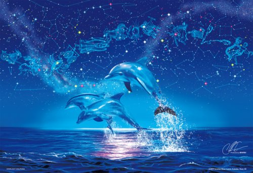 新品 未開封 ジグソーパズル ラッセン スターライト ドルフィン 黄道十