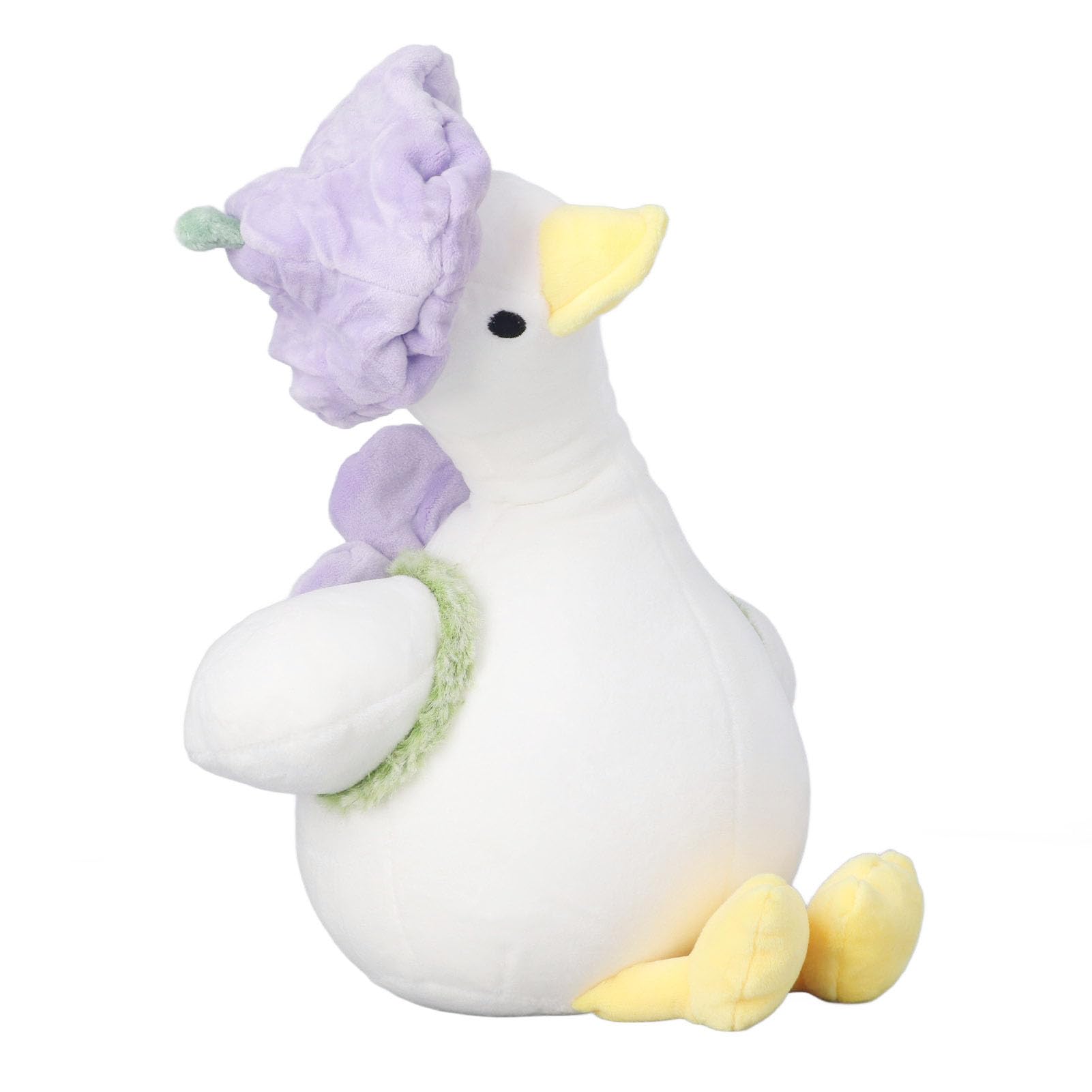 Amazon.co.jp: Generic アヒルのぬいぐるみ かわいい花柄の帽子 明るい