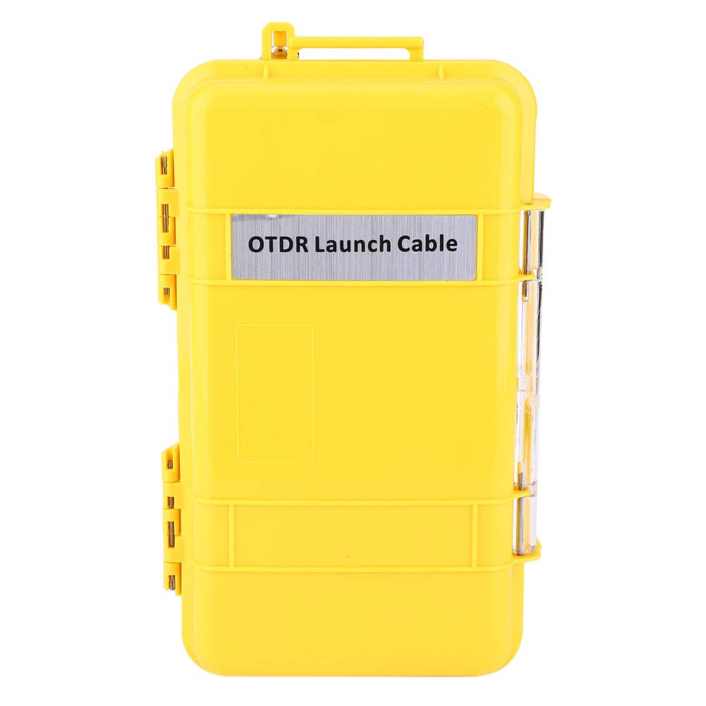 Câble de lancement OTDR professionnel 2000 m monomode haute performance à fibre optique avec zone morte pour des tests OTDR précis, avec coffret de rangement