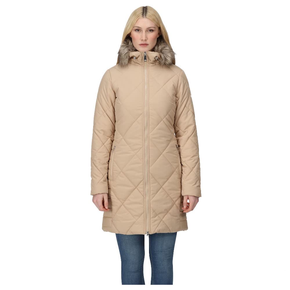 Regatta Womens/Ladies Fritha II Insulated Parka (16 UK) (Moccasin Brown)