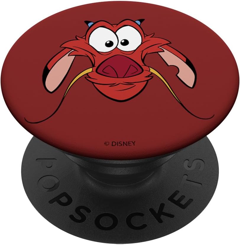 Disney Mulan Mushu Big Face PopSockets MagSafe PopGrip for iPhone