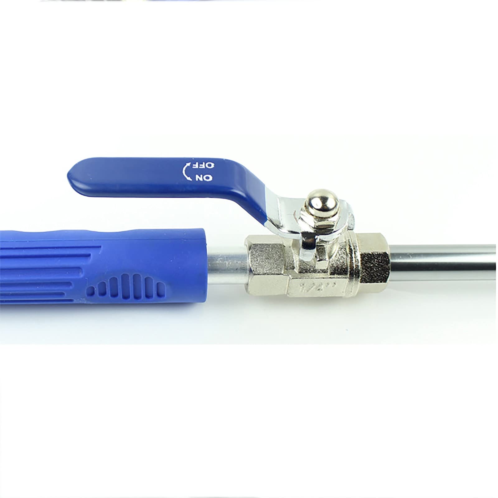 Pistola a Spruzzo per Irrigazione Attrezzo d'annaffiatoio da giardino ad acqua lavaggio auto alta pressione per La Pulizia Dell'irrigazione(Blue)