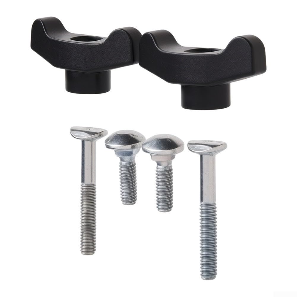Kit de Manijas para Cortacésped con 4 Pernos Galvanizados