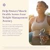 Barimelts HMB Muscle Shield for GLP-1 Users and Bariatric Patients - HMB Supplements with Vitamin D3 & Ubiquisome PhytosomeTM Supports Muscle Recovery - 180 Smooth-Coated Caplets