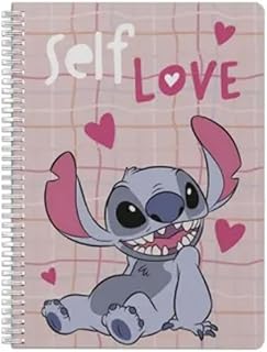CADERNO SINGULAR UNIVERSITÁRIO 1 MATÉRIA STITCH - SELF LOVE - CULTURAMA - 707180241