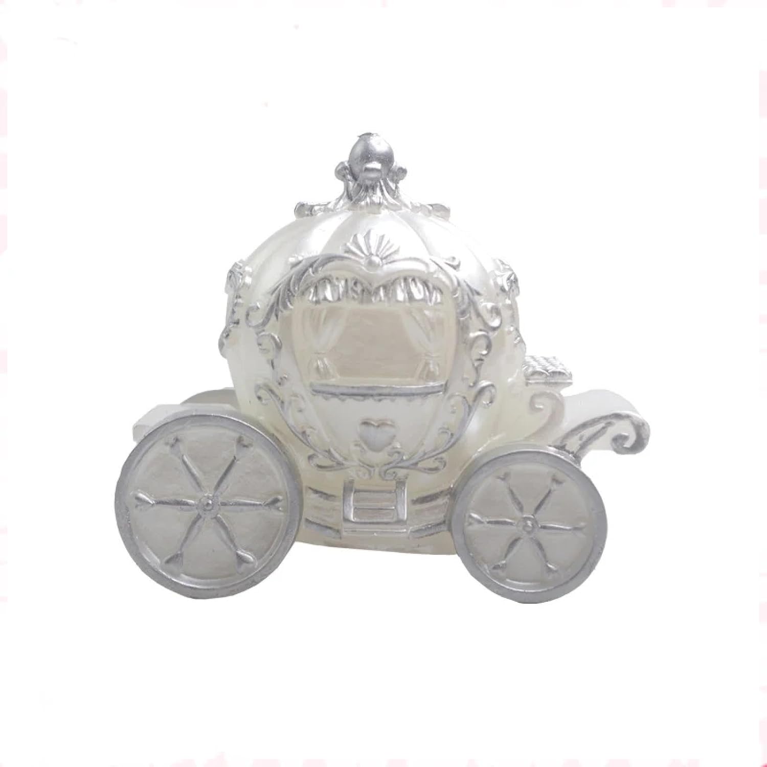 Silicone Making Mold,Fondant Mold,7x8x4cm Pumpkin Car 3D Lace Silicone Mold Resin Chocolate Cake Dessert Fondant Moulds Baking Decoration Tools