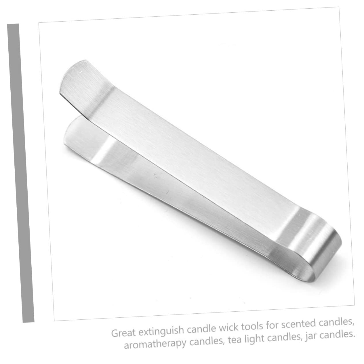 ERINGOGO 6pcs Candle Wick Trimmer Set Metal Candle Extinguishers Portable Tweezers for Candlemaking