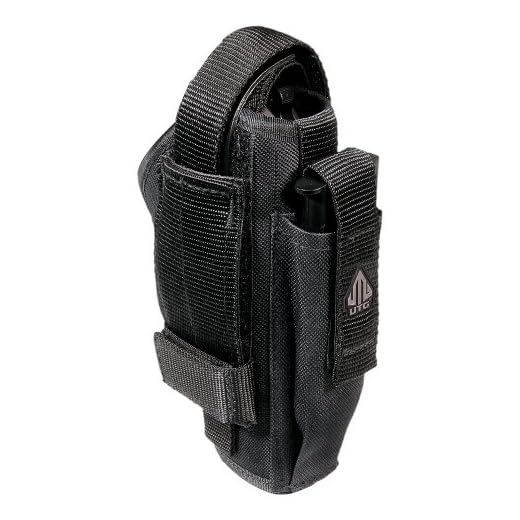 UTG LE Grade Ambidextrous Belt Holster, Black, Barrel Length: 6"