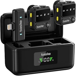 Microfone Lapela, Microfone De Lapela Sem Fio, Microfone Para Celular Com à Prova De Vento, Lighting