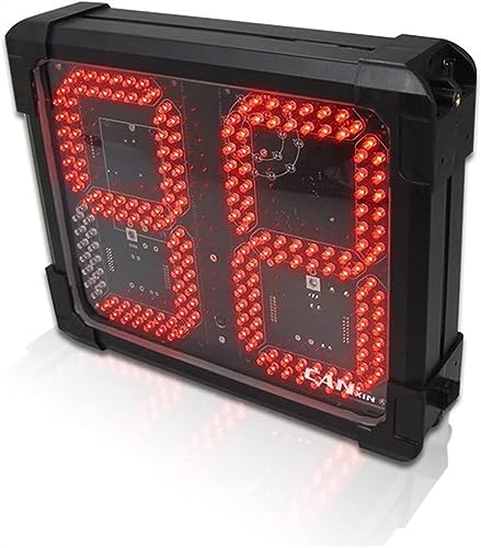 Marcador electrónico LED para baloncesto, con cronómetro de 12/24/14 segundos, equipo de temporización para deportes miniatura 1