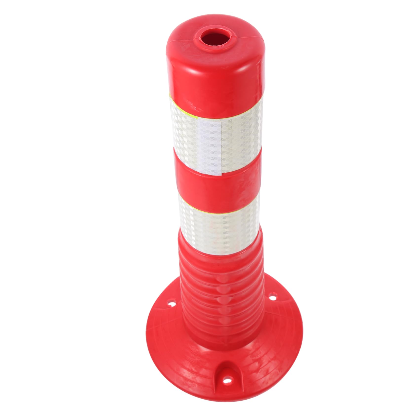 Colonne de Barricade Routière Réfléchissante en Plastique pour Sécurité