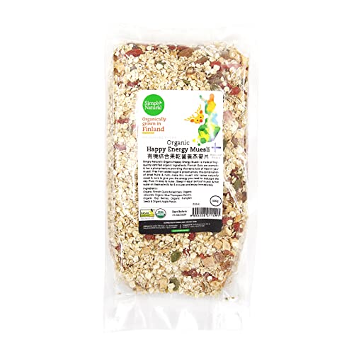 Simply Natural Organic Happy Energy Muesli (Finland Oat) 500g