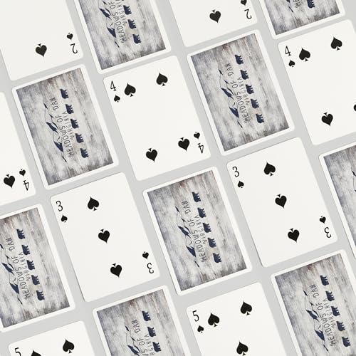 Baraja de cartas Póker Meadows of Dan Virginia 52 piezas miniatura 4