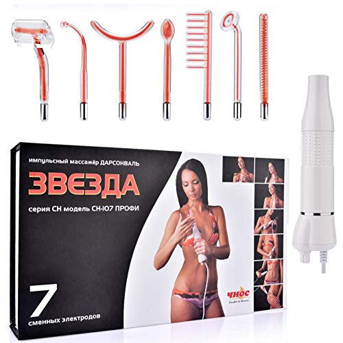 Preisvergleich Produktbild 7 Teile / satz Hochfrequenz Elektrotherapie Gesichtsmaschine Tragbare Handheld Schönheitstherapie Akne Spot Remover