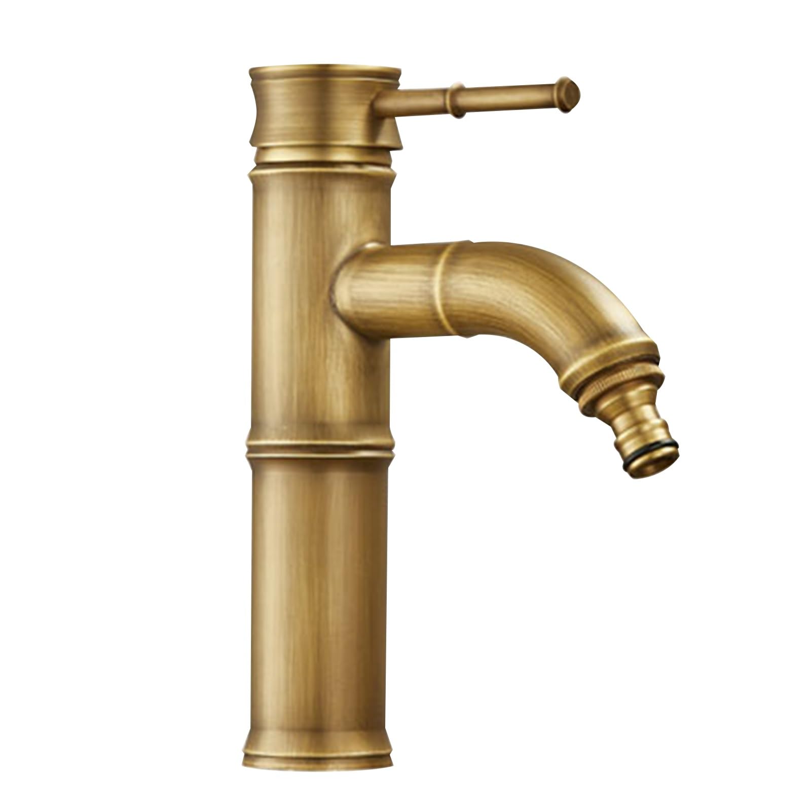 Rubinetto da Giardino, Fontana da Esterno, con Maniglia Liscia, Uscita Acqua Antispruzzo, per Irrigazione e Innaffiamento(21cm/8in)