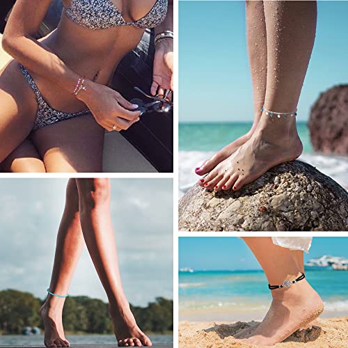 Fasacco Ankle Bracelet Anklets Shell Boho Beach Bracelets Summer Foot Ocean Bracelets For Women #TOP5