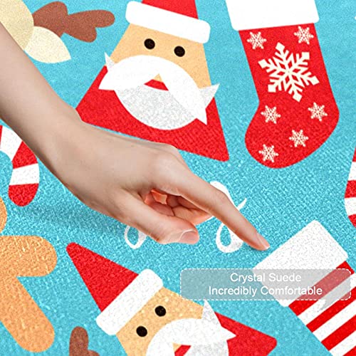 Paillasson absorbant et lavable de Noël pour une entrée propre sans effort