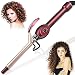 Professional Curling Iron 1/2 Inch Unisex Curler Iron Ceramic Curling Wand for Men Women Crimper Hair for Tight Curls, Heats Up Quickly, Adjustable Heat Settings, Dual Voltage BLUETOP