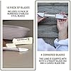 Breadsmart Bread Lame - Bread Scoring Tool - Set of 10 Stainless Steel Blades - Bakers Dough Scorer - Best Sourdough Bread Baking Supplies