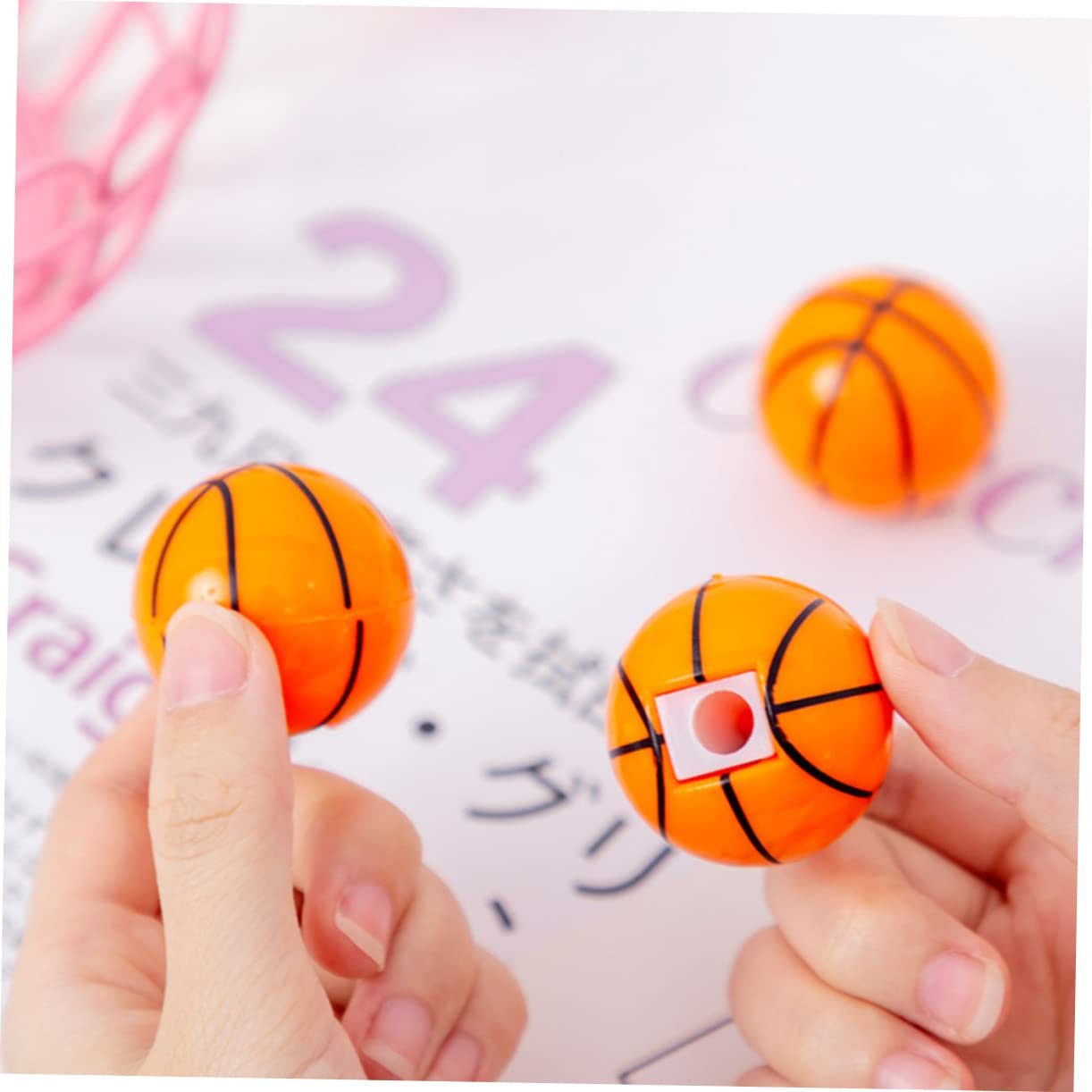 VILLCASE 5 Set Temperamatita Temperamatite A Batteria Evoluzione Del Basket Affilacoltelli Portatile Pencil Sharpener Temperamatite Manuale Universale Metallo 16 Pezzi * 5