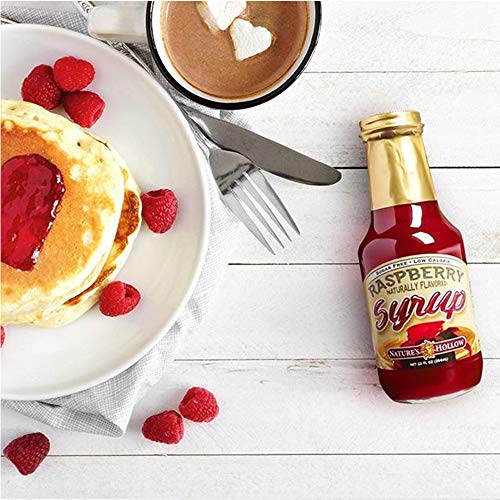 Nature's Hollow, Sugar-Free Raspberry Flavored Syrup, 8.5 Ounces Each, Non Gmo, Keto Friendly, Vegan And Gluten Free - 2 Pack #TOP3