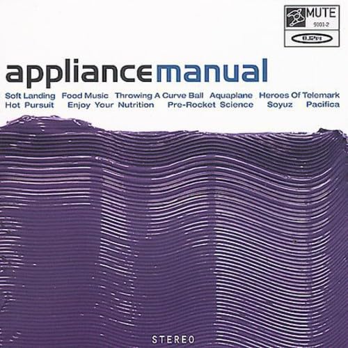 Manual [Audio CD] APPLIANCE