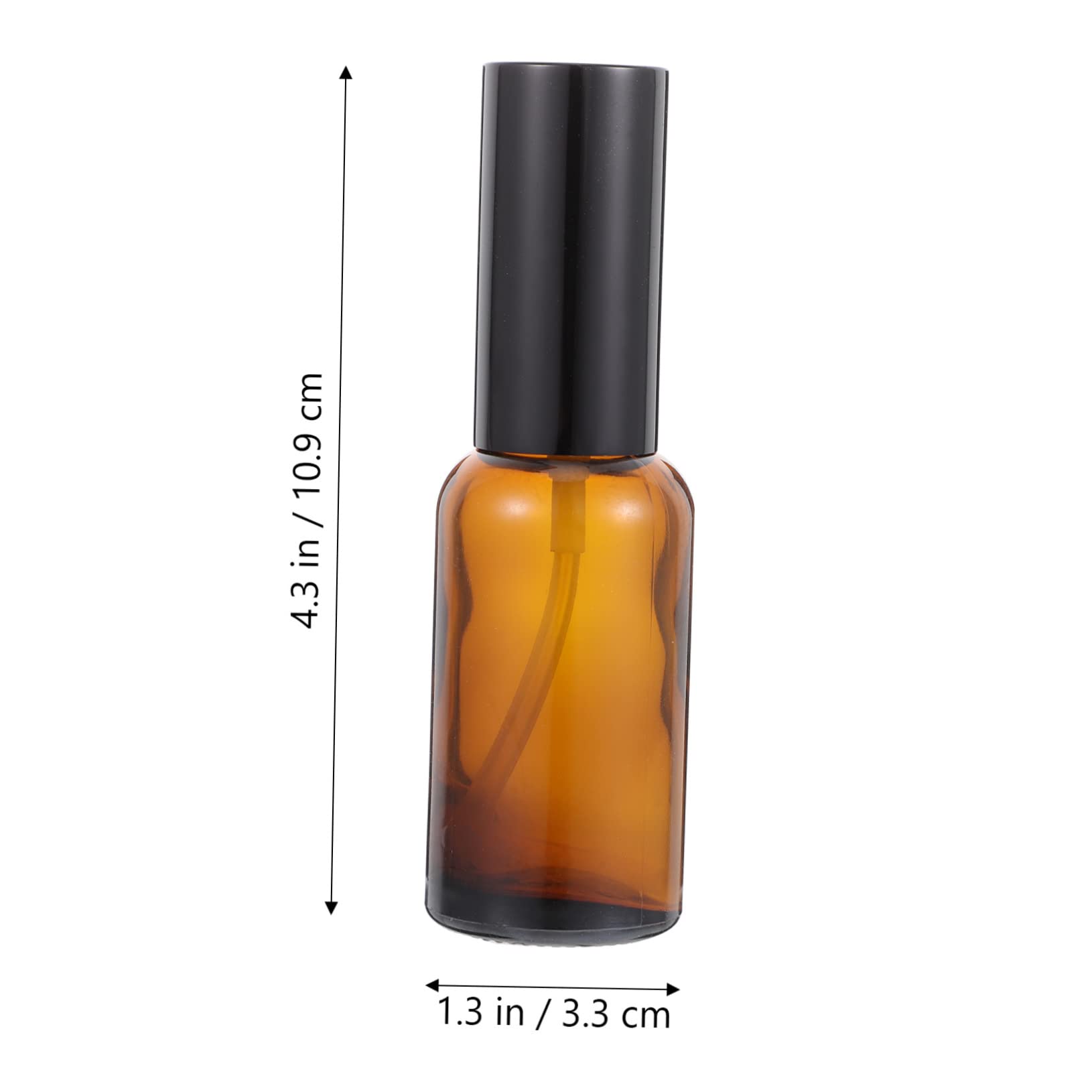 10piezas Botellas De Perfume Atomizador Envases De Vidrio Para Emulsión Resistentes y