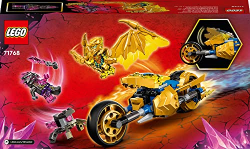 LEGO 71768 Moto Dragon Or Jay - vue 5