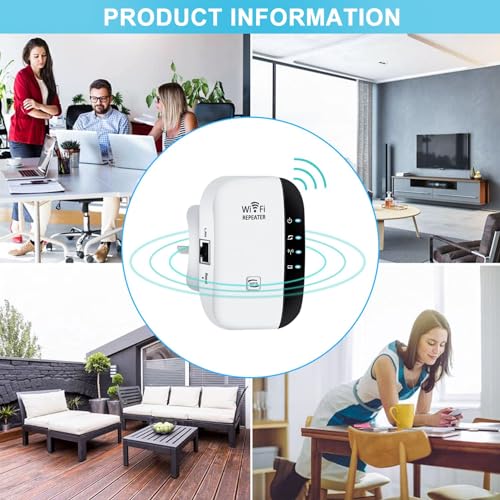 WiFi Extender, WiFi Booster, WiFi Repeater, Covers Up to 3000 Sq.ft and 45 Devices, Internet Booster - with Ethernet Port, Quick Setup, Home Wireless Signal Booster - 2025 Newest1 WiFi Extender, WiFi Booster, WiFi Repeater, Covers Up to 3000 Sq.ft and 45 Devices, Internet Booster - with Ethernet Port, Quick Setup, Home Wireless Signal Booster - 2025 Newest1