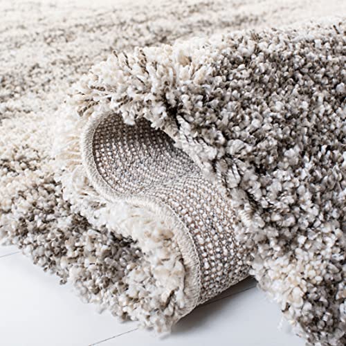 Tapete Safavieh Hudson Shag 2x3 ft Blanco y Gris miniatura 5