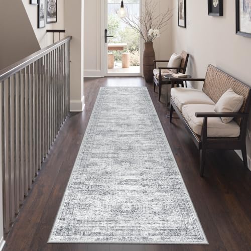 Restydon Rug Runners for Hallways Non Slip - 2x8 Runner