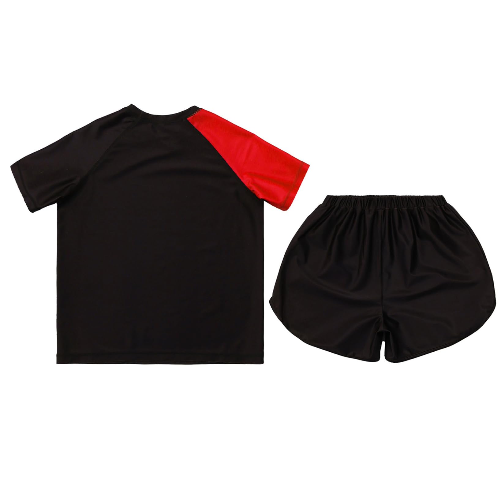 Conjunto Muay Thai Camiseta Pantalones cortos de Boxeo MMA Kickboxing Entrenamiento Luchas Artes Marciales Rendimiento 5-16 Años