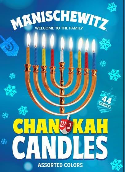 Manischewitz Chanukah Candles, 44 ct