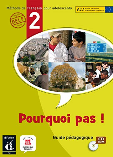 Portada de Pourquoi pas ! 2. CD-ROM. Libro del profesor