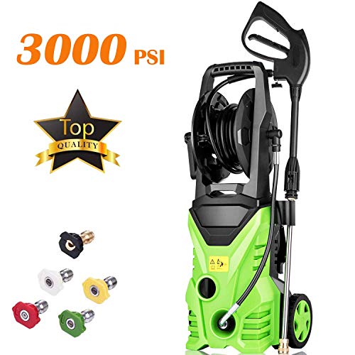 Homdox 3000 PSI Electric Pressure Washer, High Pressure Washer, Professional Washer Cleaner Machine
