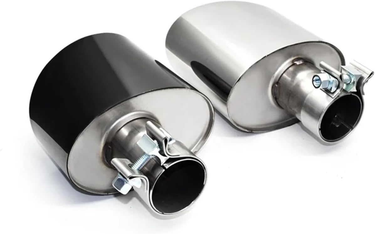 エキゾーストチップサイレンサーテールスロート H 型カーボン