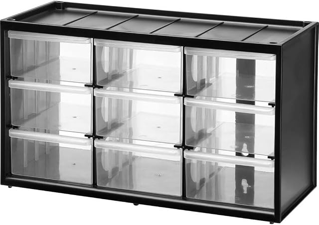 STANLEY Bac de rangement multi-usages avec 9 grands tiroi…