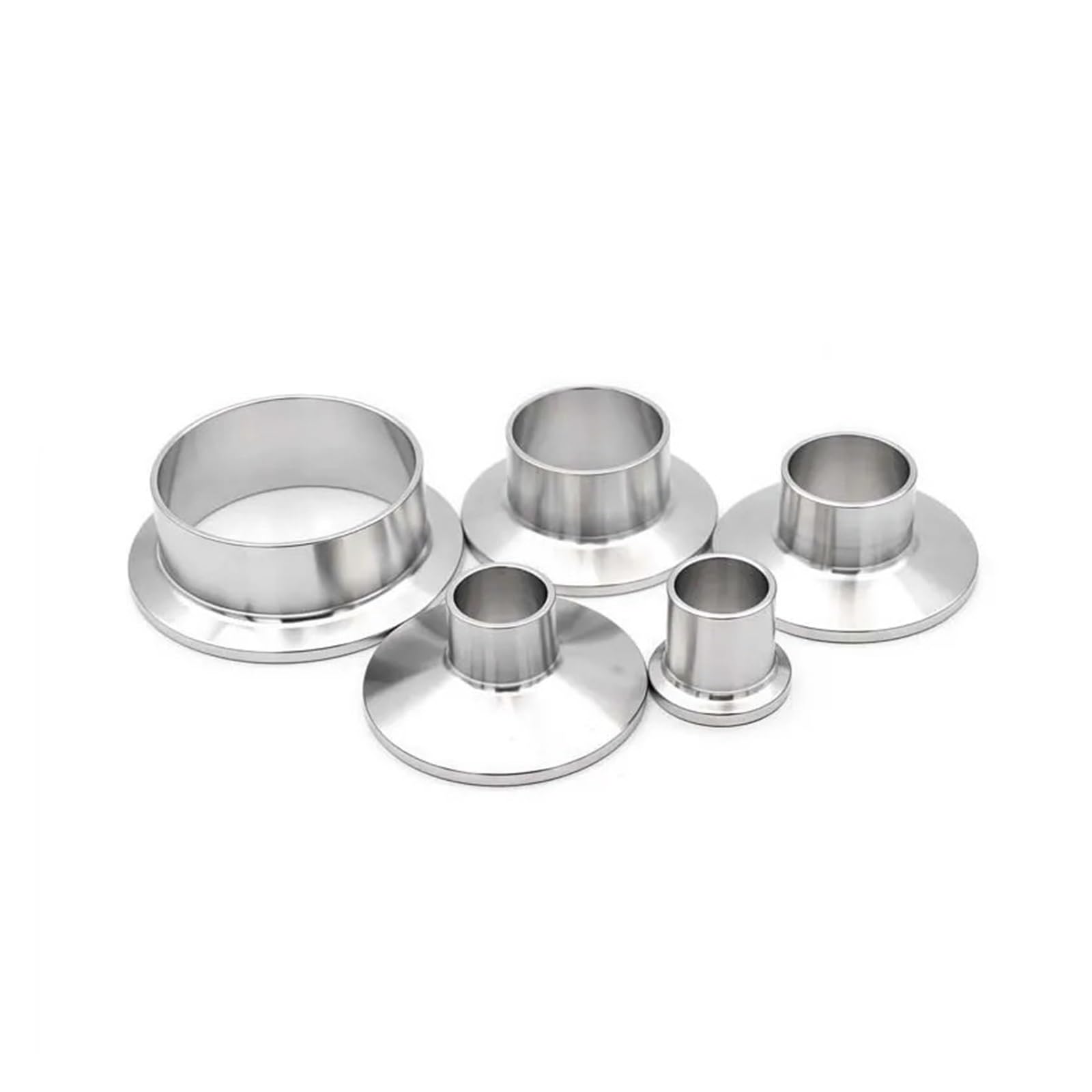 1PC 114mm Ferrule130 SS304 Stainless Steel Clamp,Fitting Weld Ferrule Flange ﻿