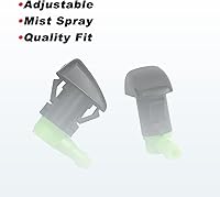 Vista 2 de Kit de 2 boquillas ajustables para limpiaparabrisas – apto para Jeep Grand Cherokee 2011-2024, GMC Acadia/Buick Enclave 2007-2017, Chevy Traverse