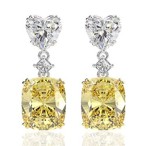 Bijoux de fiançailles moissanite boucles d'oreilles chic de soirée
