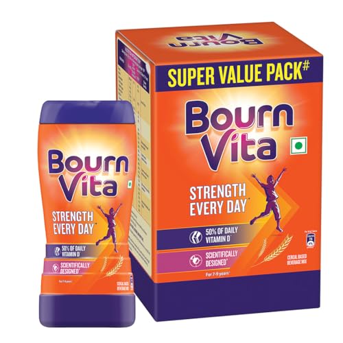 Image of Bournvita Chocolate Nutrition Drink, 2 kg & Chocolate Nutrition Drink, 500 g