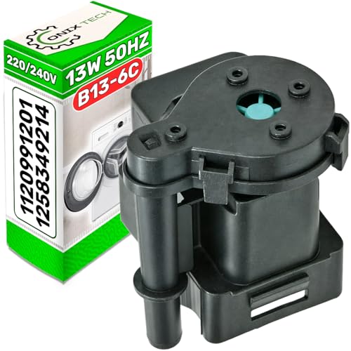 ONIX TECH Pompe à Condensat pour Sèche-Linge B13-6C 13W 220/240V avec Code Original 1120991201 1258349214 125834921/4 pour Zanussi pour Aeg pour Electrolux - Garantie de 5 Ans