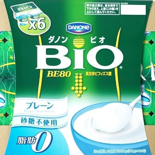 Amazon ダノン Bio プレーンヨーグルト 砂糖不使用 脂肪0 19g 80g 4 6 要冷蔵 Danone ヨーグルト 通販