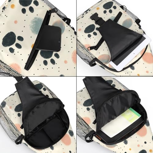 Mochila sling unisex para viaje y senderismo miniatura 5