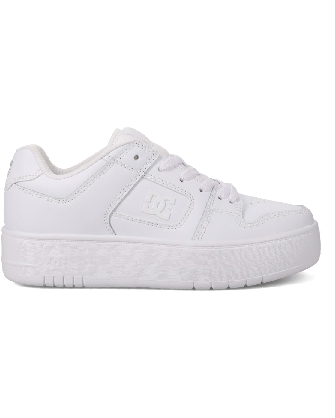 DC Shoes Manteca 4 Platform - Chaussures à Plateforme - Femme - Blanc.