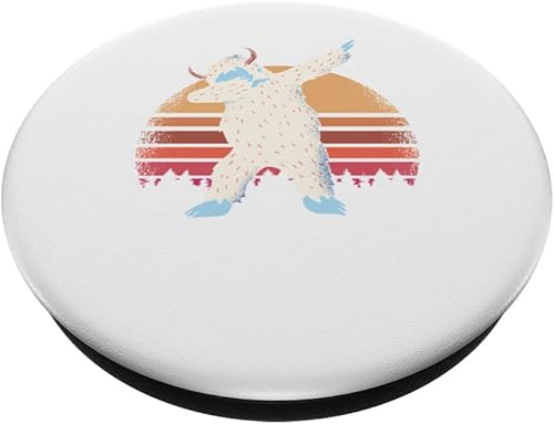 Miniatura 2 de Dabbing Yeti Criatura mítica Pie grande Yeti Fantasy Dab PopSockets intercambiables PopGrip