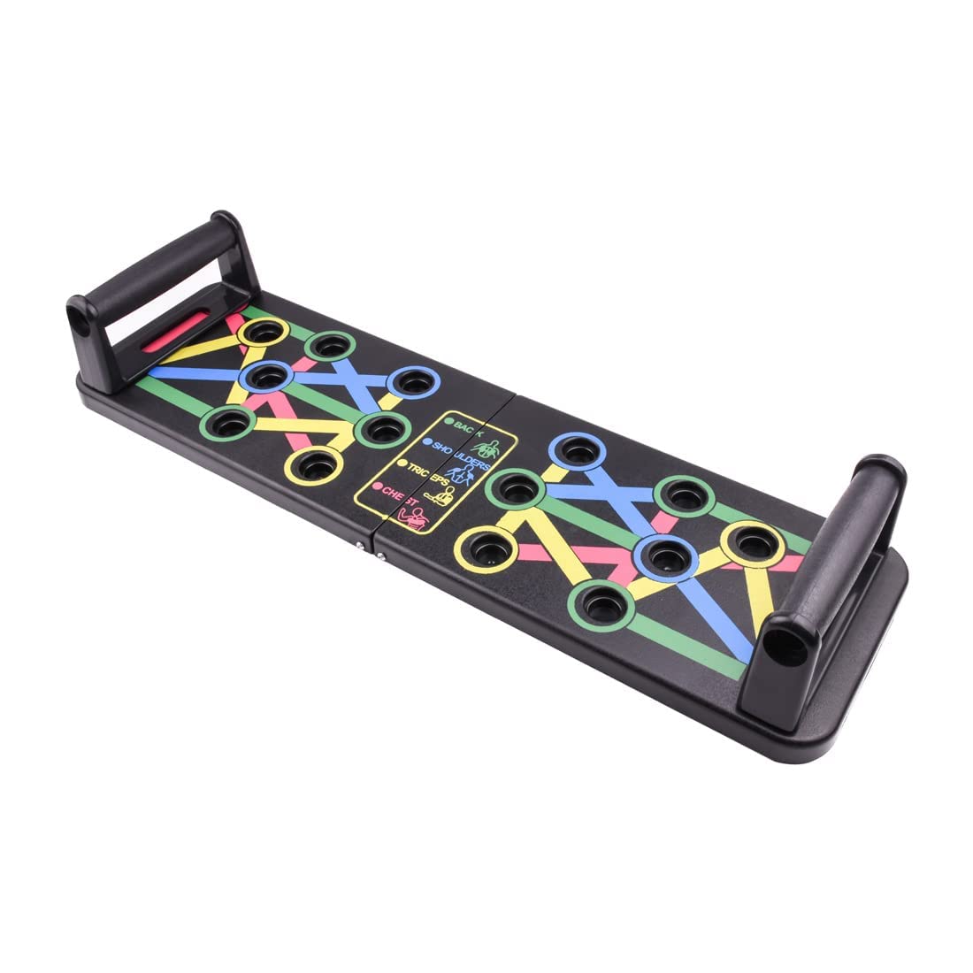 Push Up Board Training Portable Exercise Tools Back, shoulder, triceps chest Gym Workout for Men Women Home Fitness Training-image-46