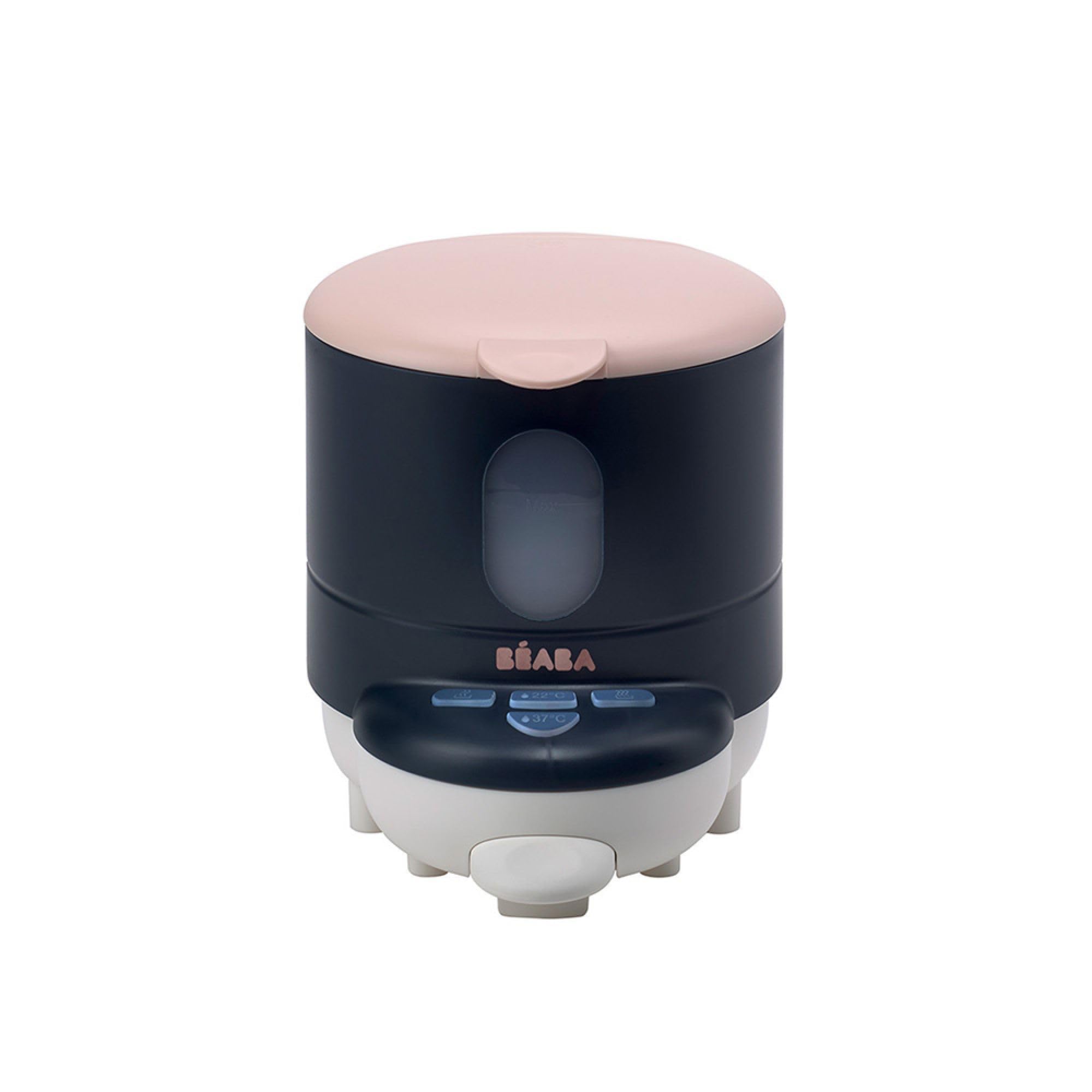 BÉABA preparador/calentador de botellas, dispensador de agua a temperatura precisa, instantáneo, rápido, función de baño, 2 temperaturas, calentador de botellas extraíble, BibExpresso, azul