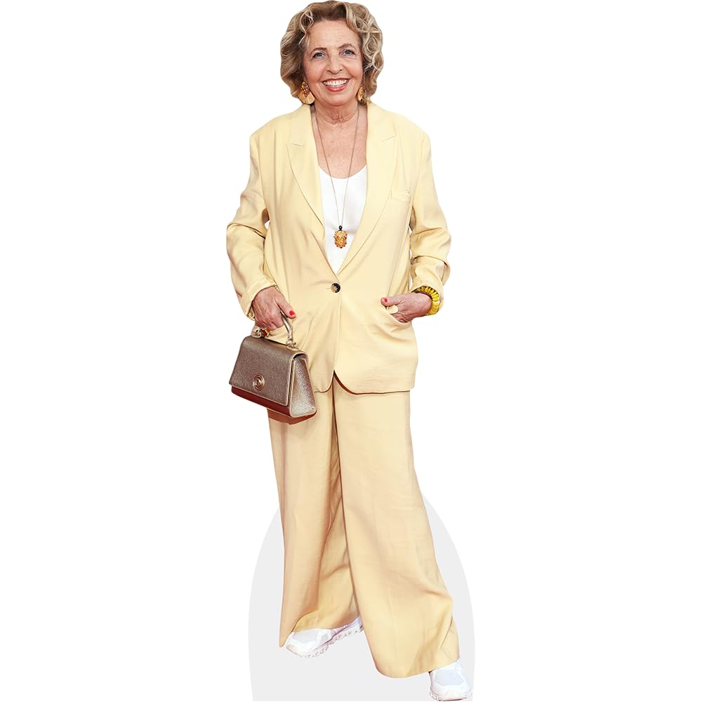 Michaela May (Yellow Suit) Mini Size Cutout